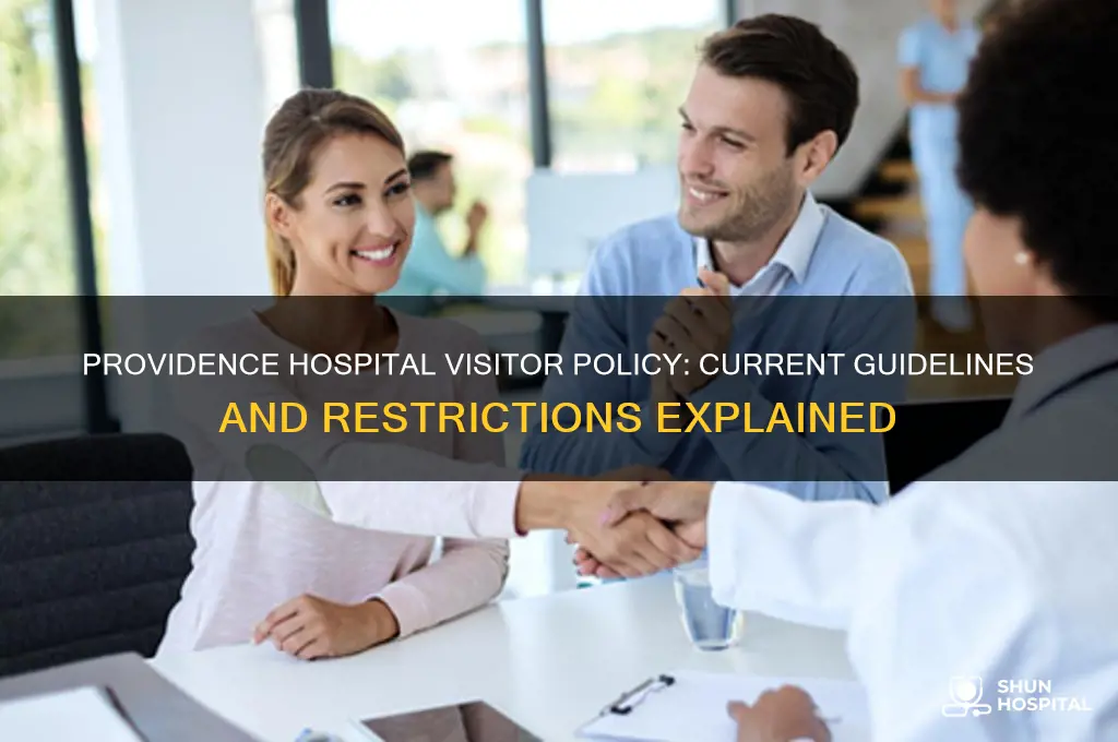 is providence hospital allowing visitors