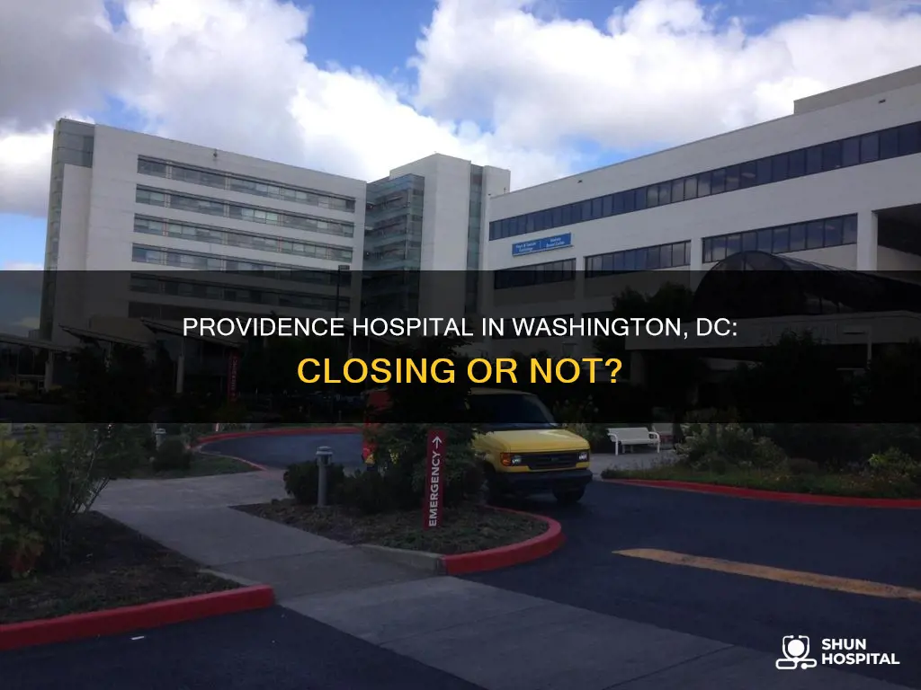 is providence hospital in washington dc closing