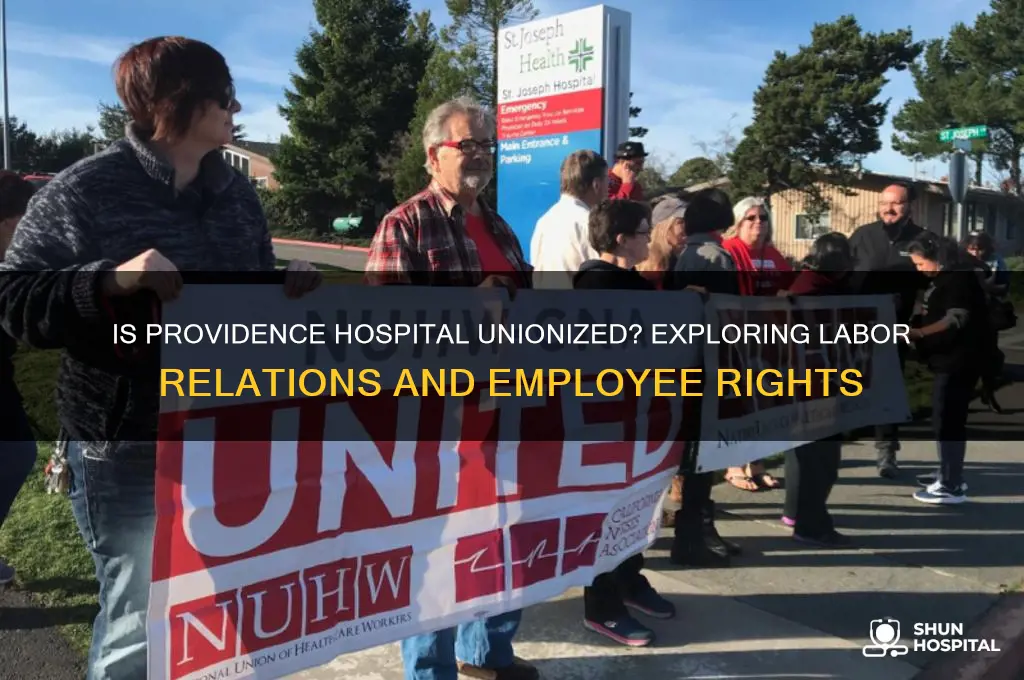 is providence hospital union