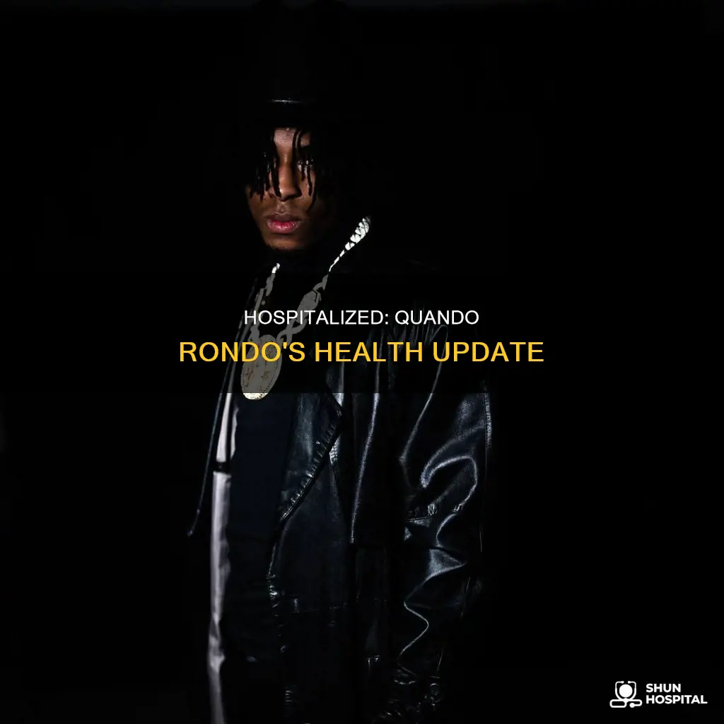 is quando rondo still in the hospital