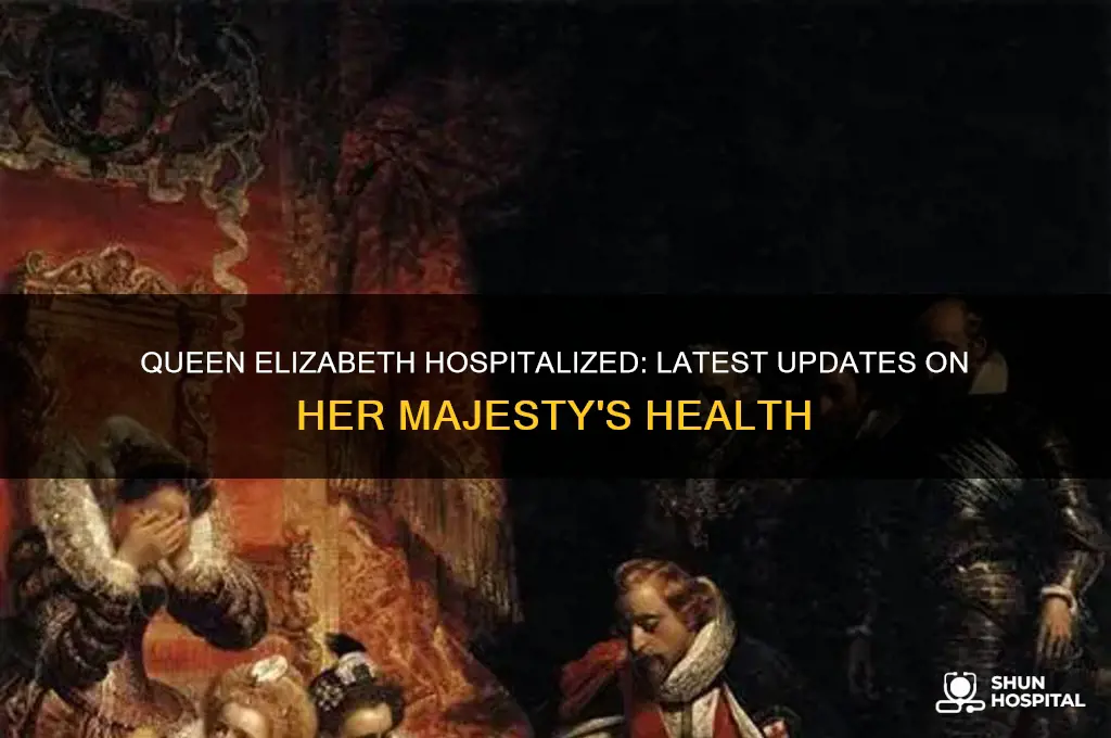 is queen elizabeth hospitalized