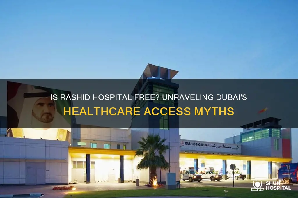 is rashid hospital free