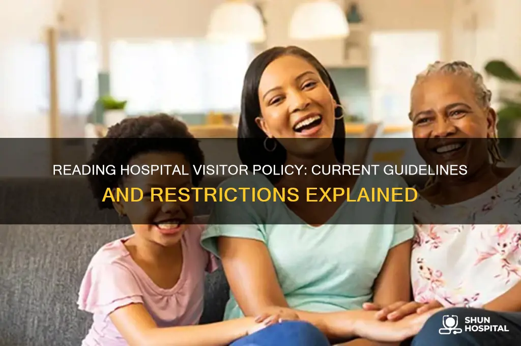 is reading hospital allowing visitors