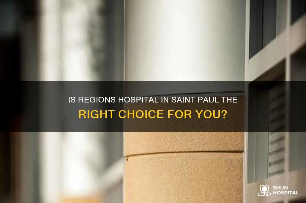is regions hospital saint paul