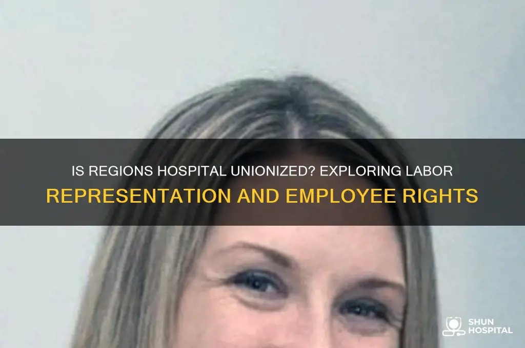 is regions hospital union