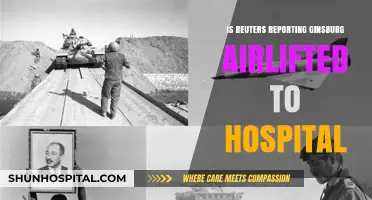 Ginsburg Hospitalized: Reuters Reports Airlift to Medical Facility