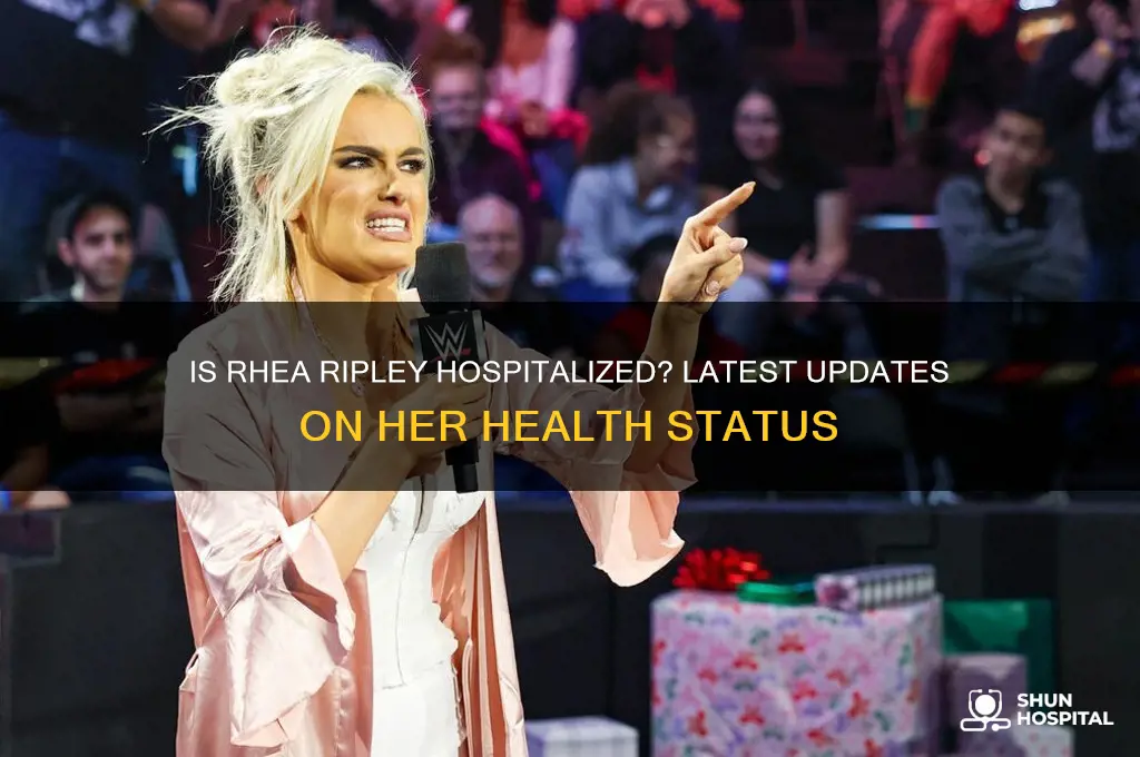 is rhea ripley in hospital
