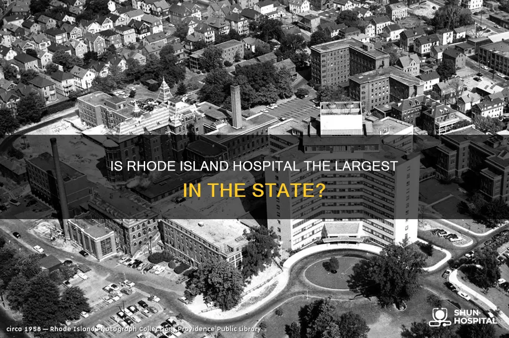 is rhode island hospital the largest in rhode island