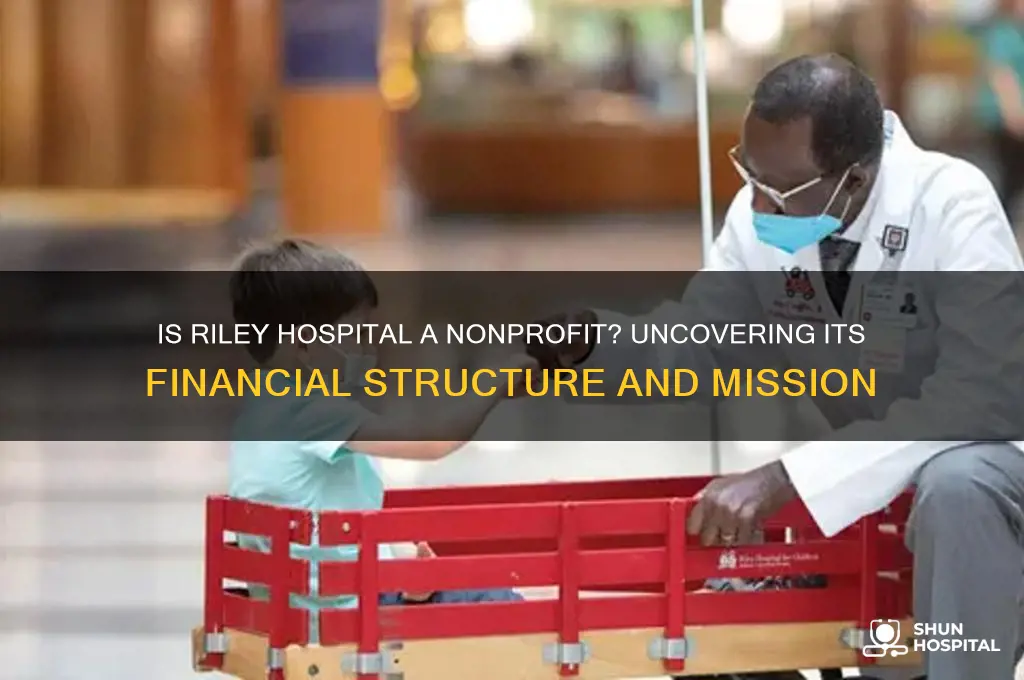 is riley hospital nonprofit