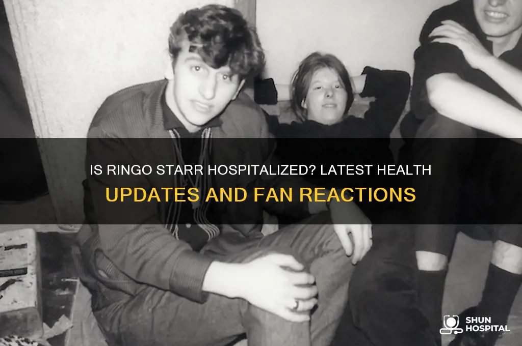 is ringo in the hospital