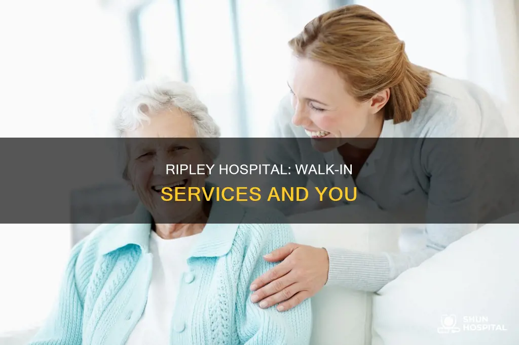 is ripley hospital a walk-in centre