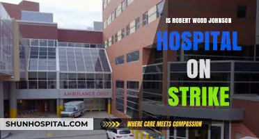 Robert Wood Johnson Hospital: Staff Strike Action