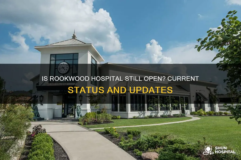 is rookwood hospital still open