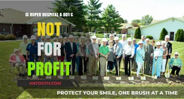 Is Roper Hospital a 501(c)(3) Non-Profit Organization?