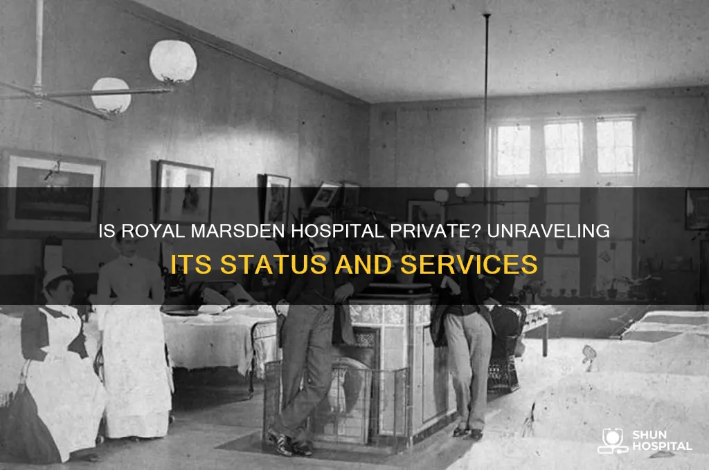 is royal marsden hospital private