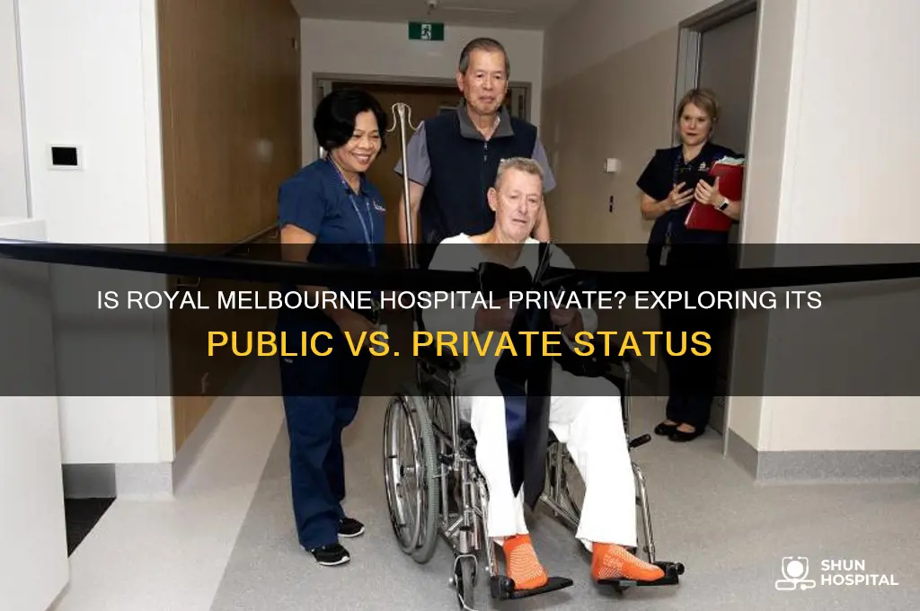 is royal melbourne hospital private