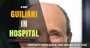 Rudy Giuliani Hospitalized: Latest Updates on His Health Condition