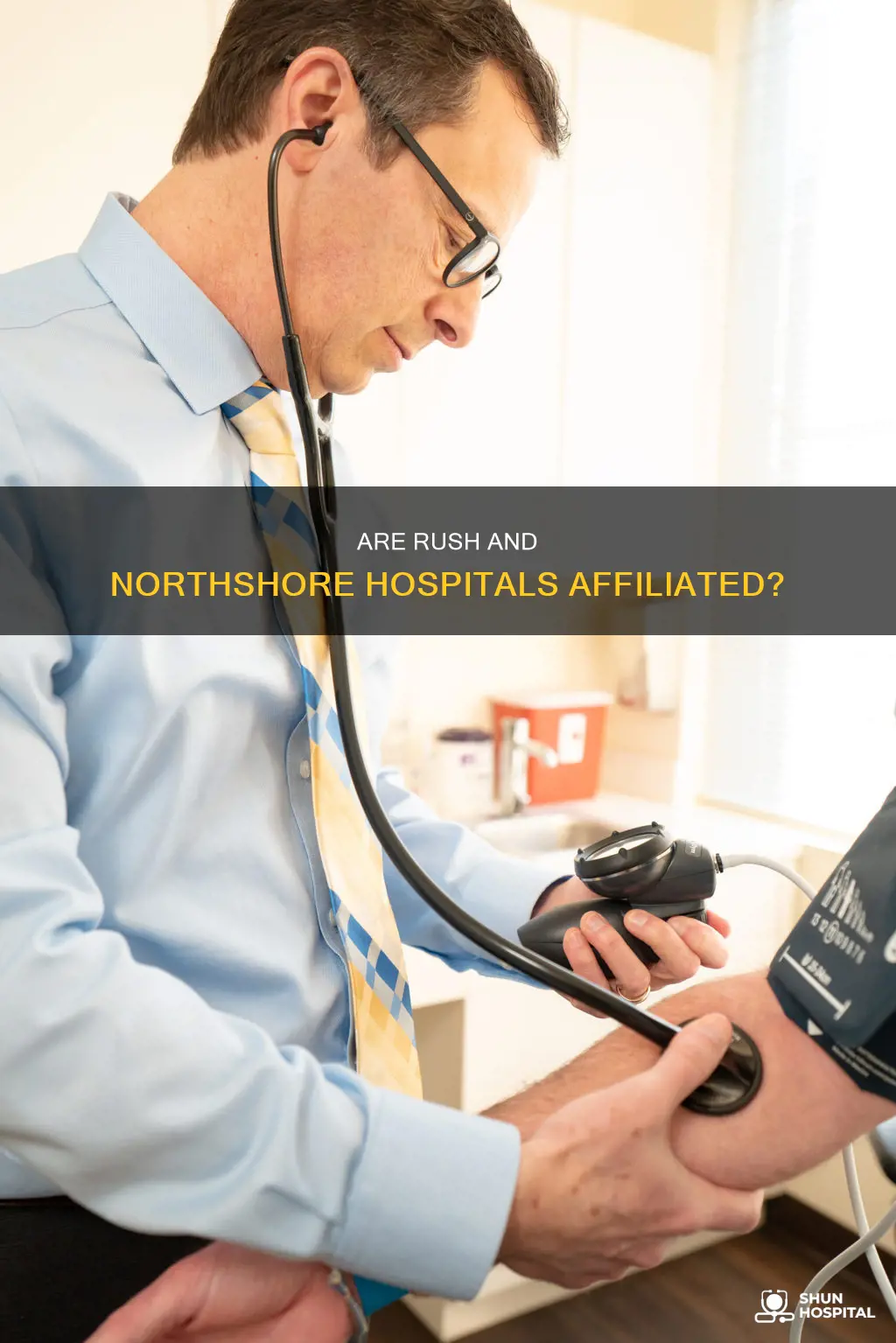 is rush hospital connected to northshore hospital