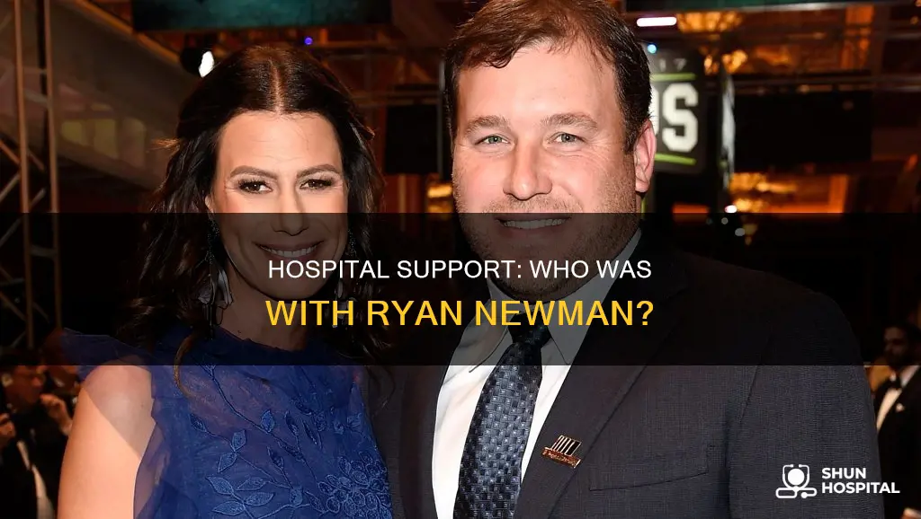 is ryan newmans wife at the hospital