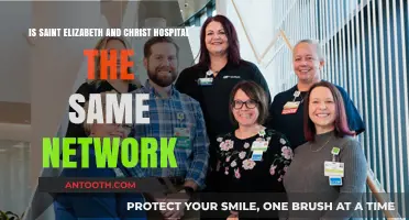 Are Saint Elizabeth and Christ Hospital Part of the Same Network?