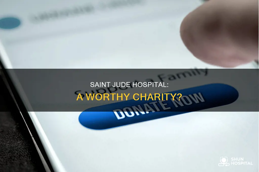 is saint jude hospital a good charity