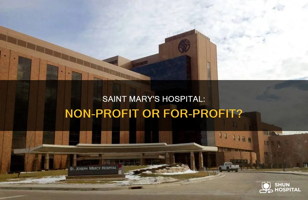 is saint marys a non profit hospital