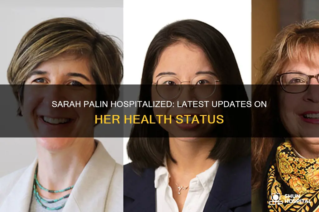 is sarah palin in hospital
