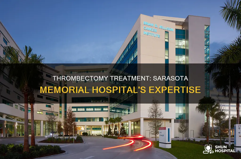 is sarasota memorial hospital a thrombectoby hospital