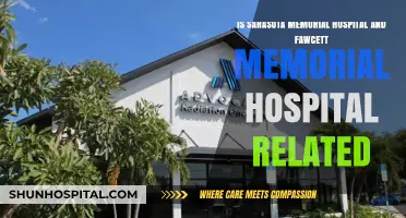 Are Sarasota Memorial and Fawcett Memorial Hospitals Affiliated?