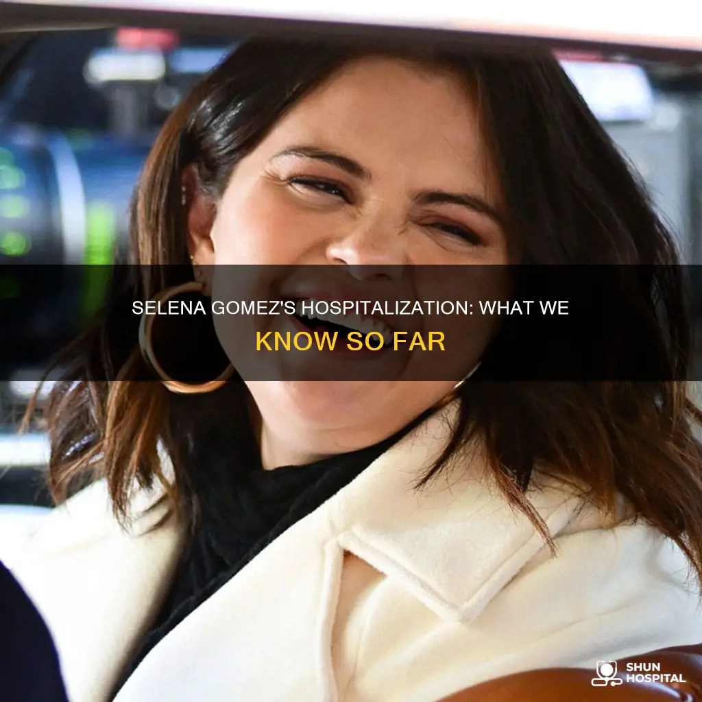 is selena gomez still in the hospital