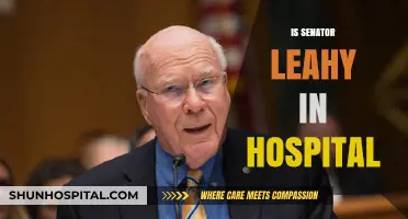 Senator Leahy Hospitalized: Latest Updates on His Health Condition