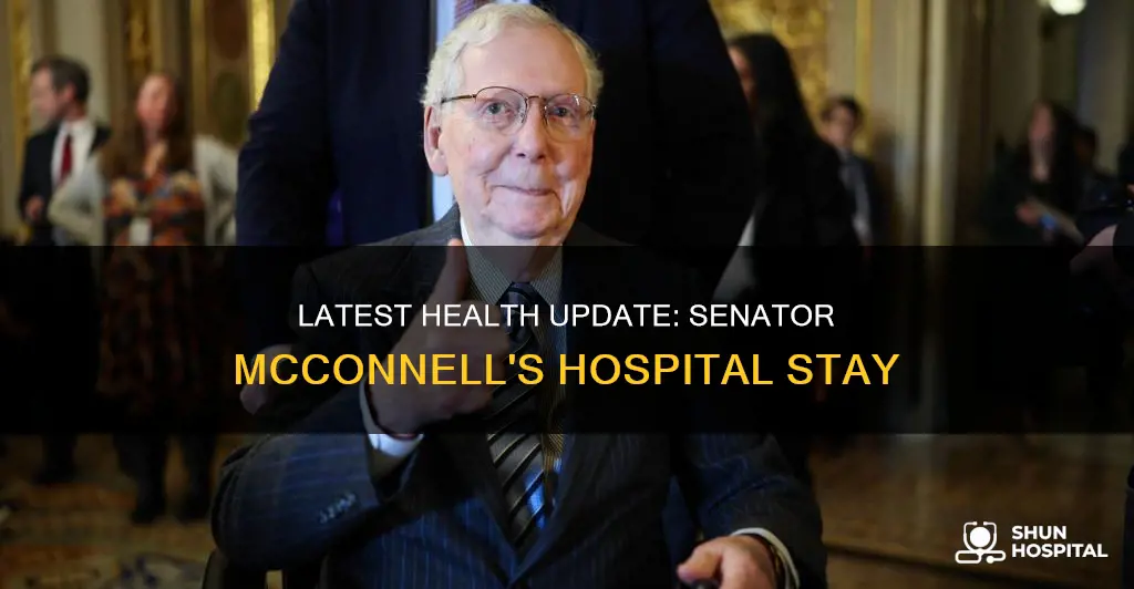 is senator mcconnell still in the hospital