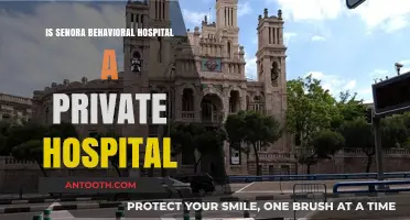 Senora Behavioral Hospital: Private or Public?