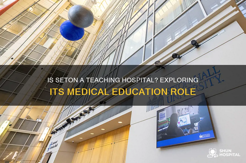 is seton a teaching hospital