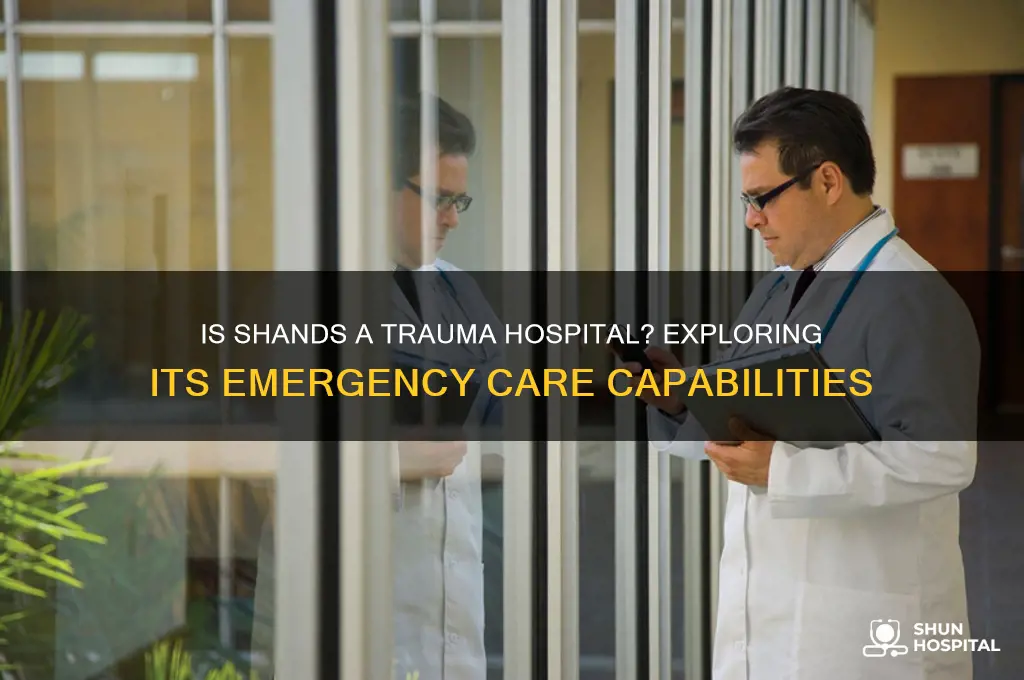 is shands a trauma hospital