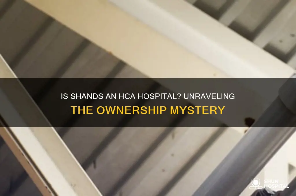 is shands an hca hospital
