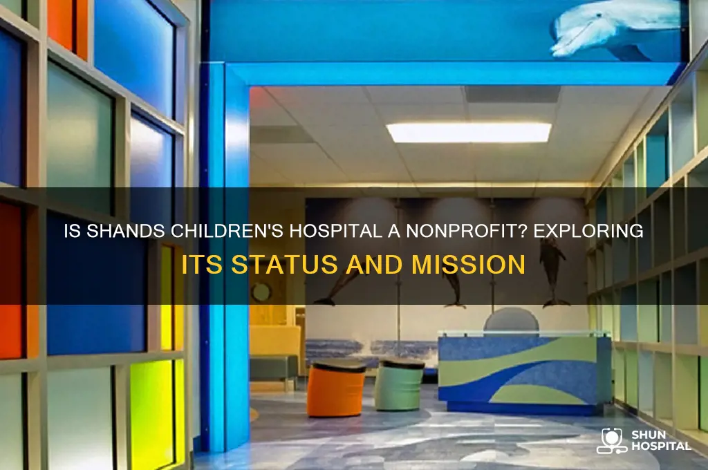 is shands childrens hospital nonproft