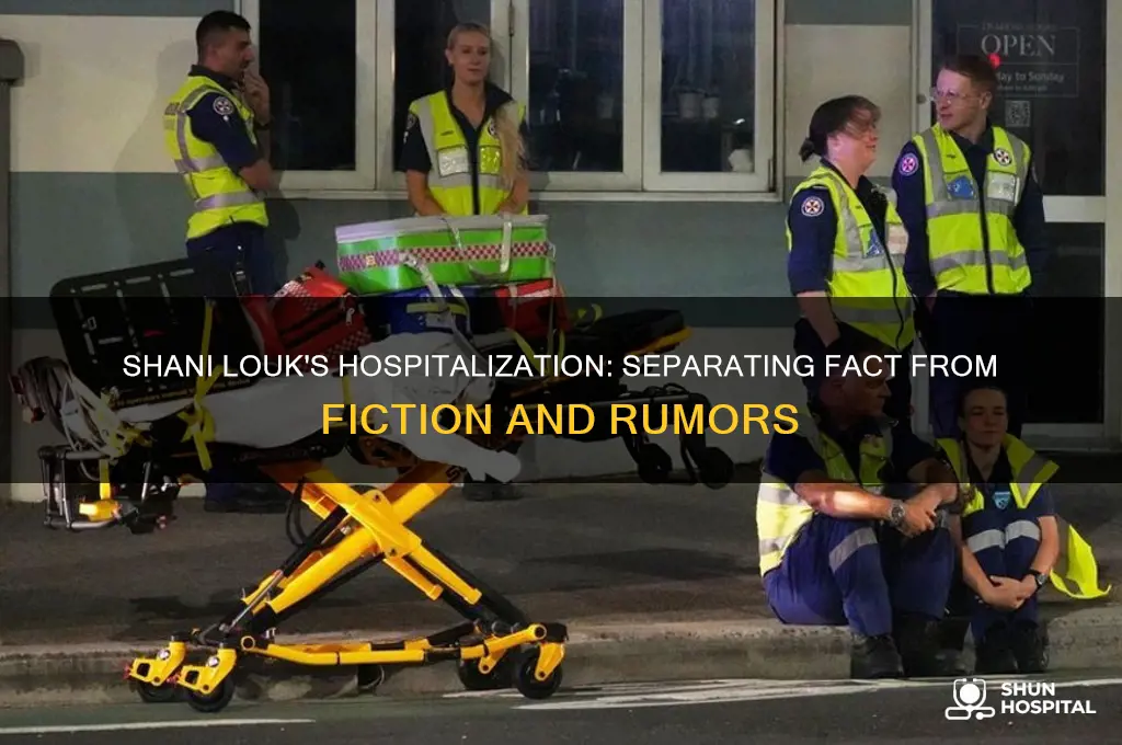 is shani louk in hospital