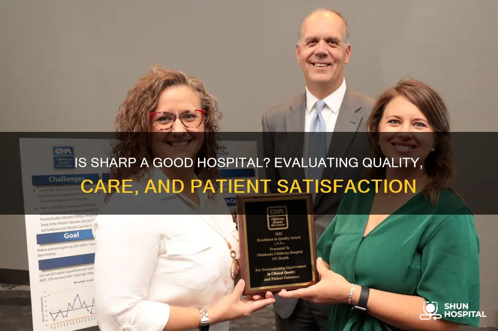 is sharp a good hospital