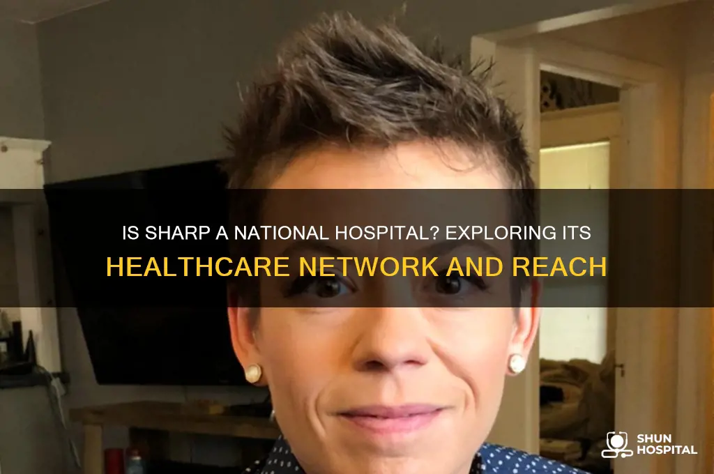is sharp a national hospital