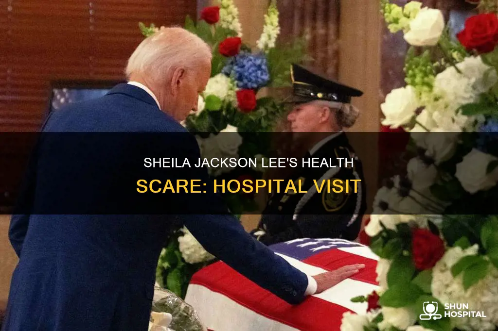 is sheila jackson lee in the hospital