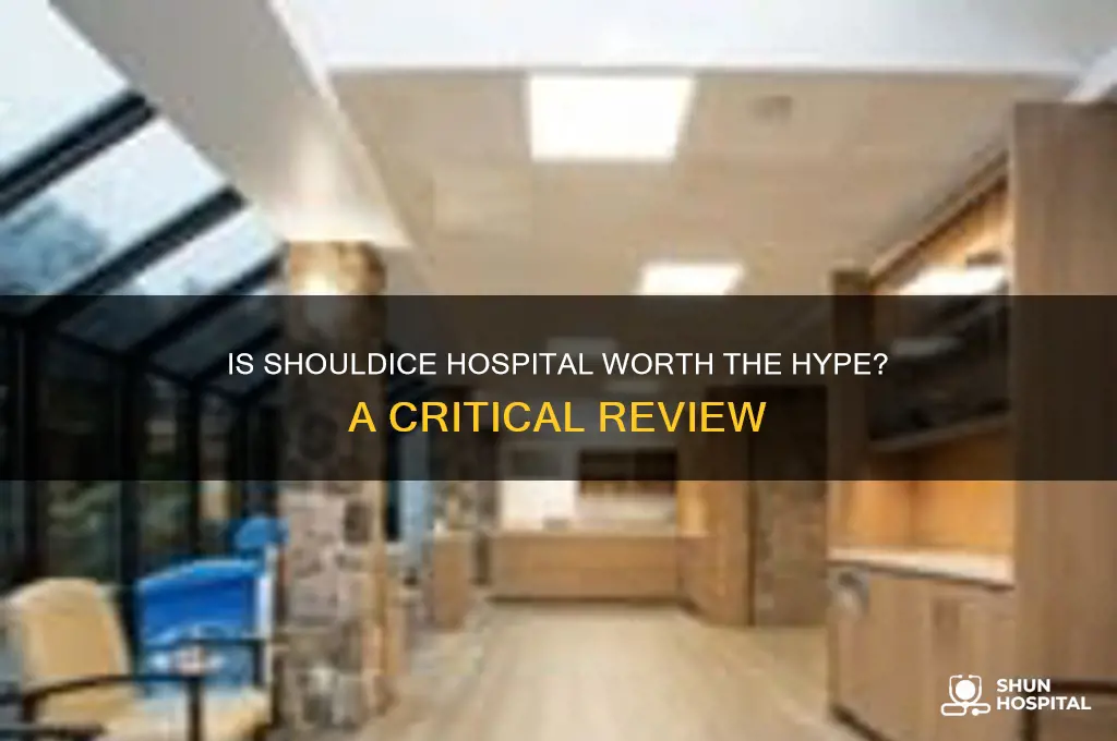 is shouldice hospital actually good