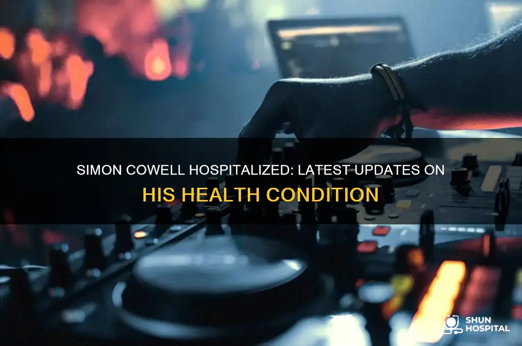 is simon cowell hospitalized