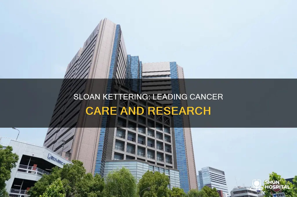 is sloan kettering the best cancer hospital