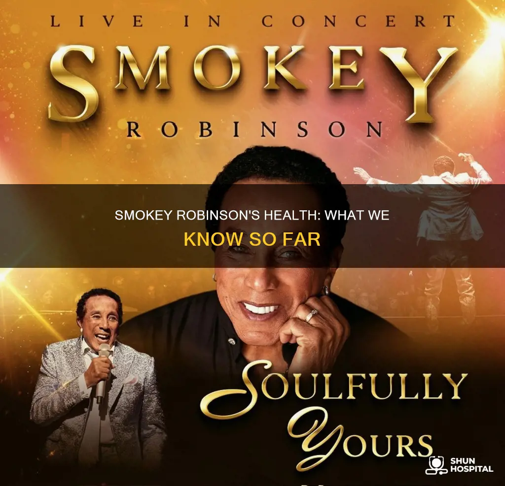 is smokey robinson still in the hospital