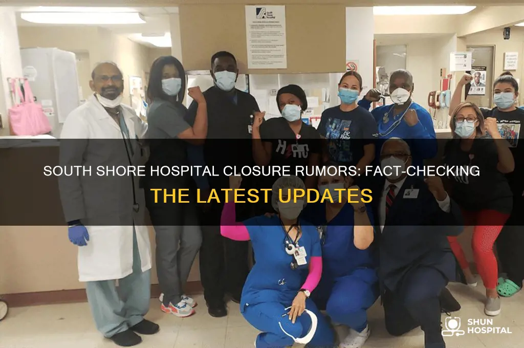 is south shore hospital closing