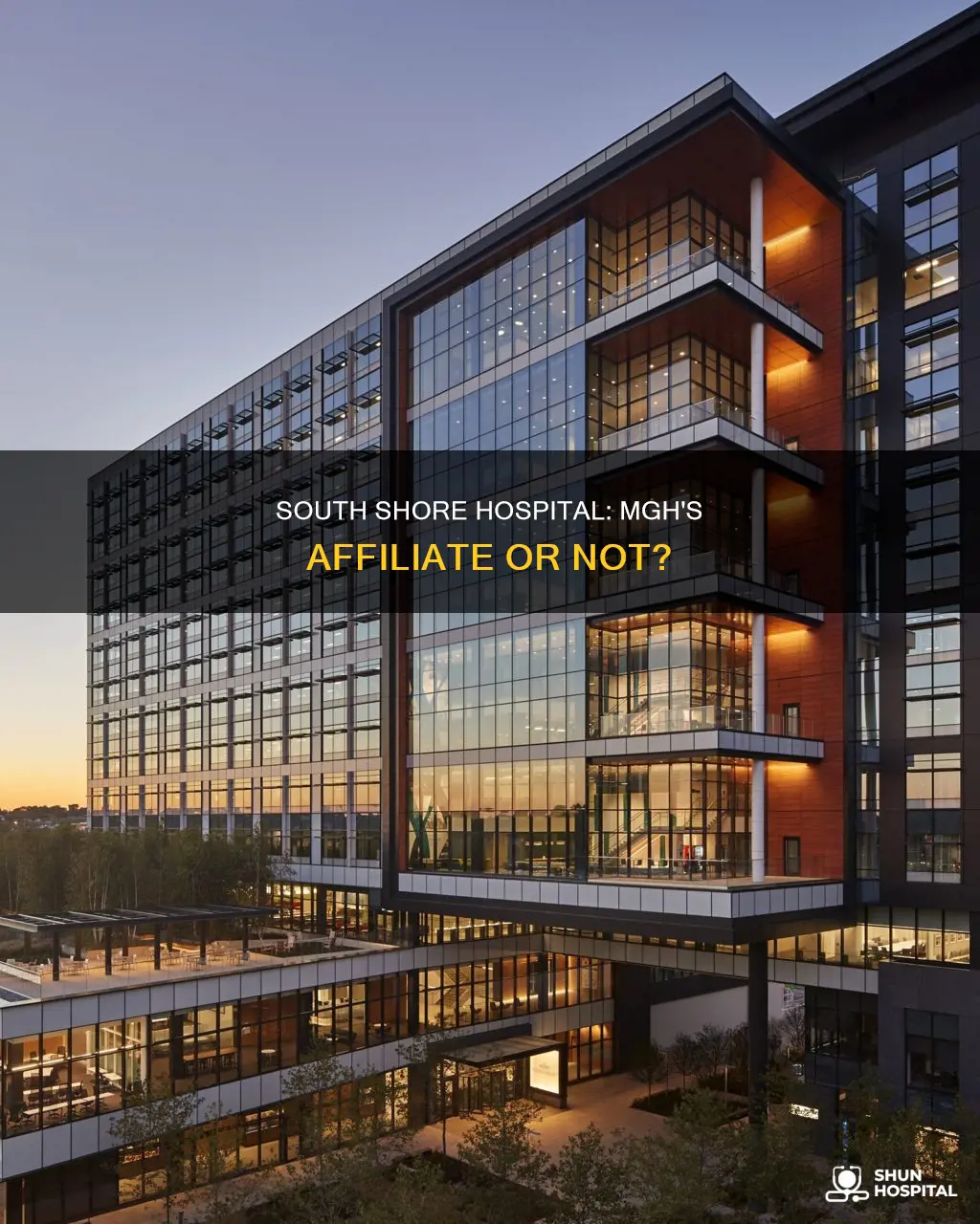 is south shore hospital part of mgh