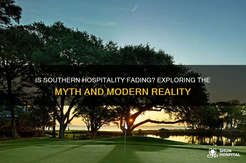 is southern hospitality over