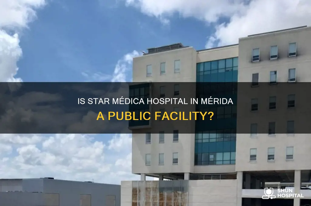 is star midico hospital in merida a public hospital