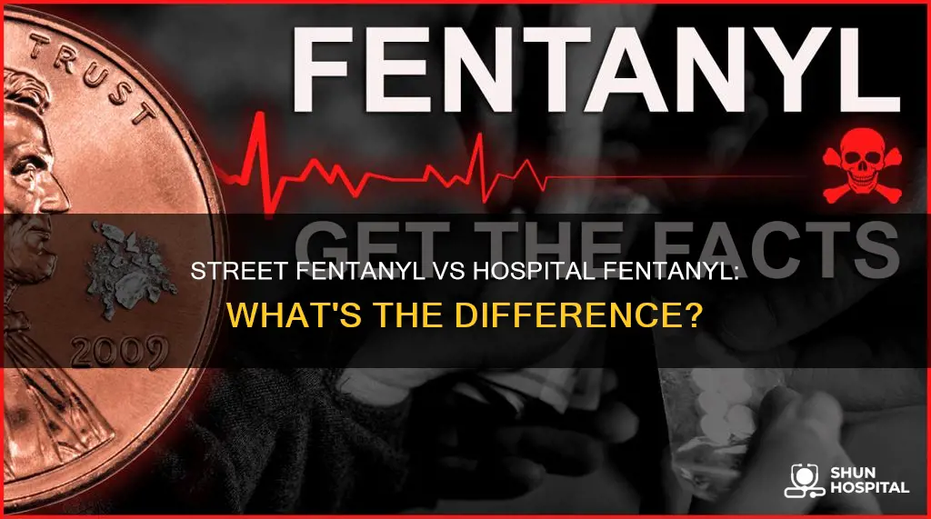 is street fentanyl the same as hospital